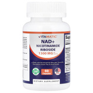 <img alt="Vitamatic, NAD+, 60 Capsules" title="Vitamatic, NAD+, 60 Capsules,810078476351"