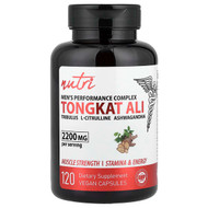 <img alt="Nutri, Mens Performance Complex Tongkat Ali, 120 Vegan Capsules" title="Nutri, Mens Performance Complex Tongkat Ali, 120 Vegan Capsules,810102742971"