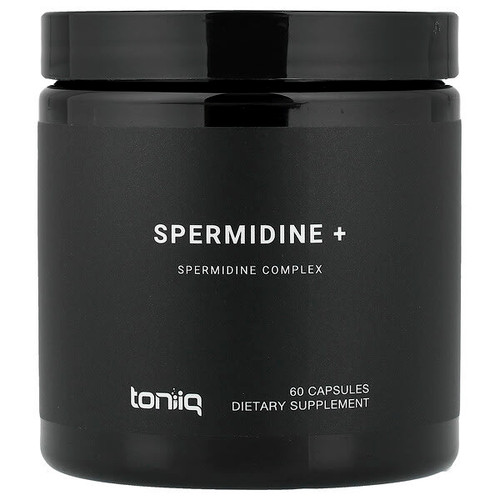 <img alt="Toniiq, Spermidine+, 60 Capsules" title="Toniiq, Spermidine+, 60 Capsules,850037999910"