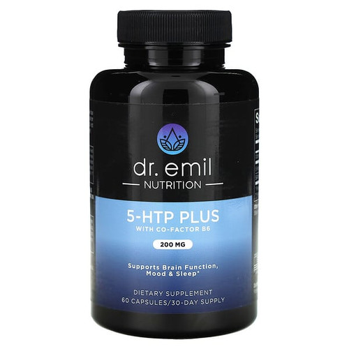 <img alt="Dr. Emil Nutrition, 5-HTP Plus with Co-Factor B6, 60 Capsules" title="Dr. Emil Nutrition, 5-HTP Plus with Co-Factor B6, 60 Capsules,850002956207"