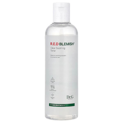 <img alt="Dr. G, R.E.D Blemish, Clear Soothing Toner, For Sensitive Skin, 10.14 fl oz (300 ml)" title="Dr. G, R.E.D Blemish, Clear Soothing Toner, For Sensitive Skin, 10.14 fl oz (300 ml),8809520467018"