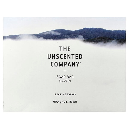 <img alt="The Unscented Company, Soap Bar, Fragrance Free, 5 Bars, 21.16 oz (600 g)" title="The Unscented Company, Soap Bar, Fragrance Free, 5 Bars, 21.16 oz (600 g),628451857839"