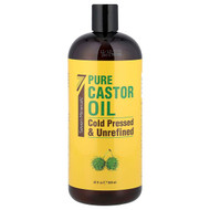 <img alt="Seven Minerals, Pure Castor Oil, Cold Pressed & Unrefined, Unscented, 32 fl oz (950 ml)" title="Seven Minerals, Pure Castor Oil, Cold Pressed & Unrefined, Unscented, 32 fl oz (950 ml),5060339716701"
