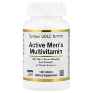 <img alt="California Gold Nutrition, Active Mens Multivitamin with Panax Ginseng Extract, Maca, Saw Palmetto, and Tribulus, 180 Tablets" title="California Gold Nutrition, Active Mens Multivitamin with Panax Ginseng Extract, Maca, Saw Palmetto, and Tribulus, 180 Tablets,898220024414"