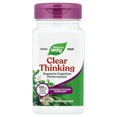 <img alt="Natures Way, Clear Thinking, 40 Capsules" title="Natures Way, Clear Thinking, 40 Capsules,033674136904"