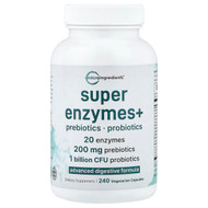 <img alt="Micro Ingredients, Super Enzymes+, 240 Vegetarian Capsules" title="Micro Ingredients, Super Enzymes+, 240 Vegetarian Capsules,850069023942"