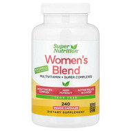 <img alt="Super Nutrition, Womens Multivitamin with  Super Herb & Flower Complex, a Super BlueGreen Complex, and a Super Spice Complex, Iron Free, 240 Veggie Capsules" title="Super Nutrition, Womens Multivitamin with  Super Herb & Flower Complex, a Super BlueGreen Complex, and a Super Spice Complex, Iron Free, 240 Veggie Capsules,898220023950"