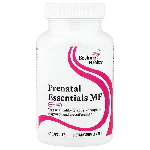 <img alt="Seeking Health, Prenatal Essentials MF, Methyl-Free, 60 Capsules" title="Seeking Health, Prenatal Essentials MF, Methyl-Free, 60 Capsules,810007521596"