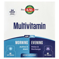 <img alt="KAL, Multivitamin, Morning & Evening, 2 Pack, 60 Tablets Each" title="KAL, Multivitamin, Morning & Evening, 2 Pack, 60 Tablets Each,021245581406"