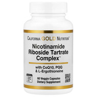 <img alt="California Gold Nutrition, Nicotinamide Riboside Tartrate (NRT) Complex, 60 Veggie Capsules" title="California Gold Nutrition, Nicotinamide Riboside Tartrate (NRT) Complex, 60 Veggie Capsules,898220025374"