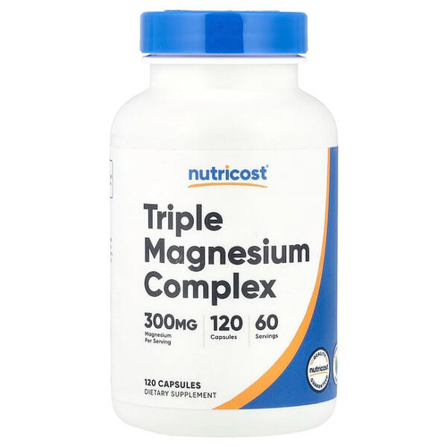 <img alt="Nutricost, Triple Magnesium Complex, 120 Capsules (150 mg per Capsule)" title="Nutricost, Triple Magnesium Complex, 120 Capsules (150 mg per Capsule),810139571834"