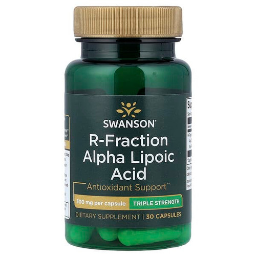<img alt="Swanson Vitamins, R-Fraction Alpha Lipoic Acid, Triple Strength, 300 mg, 30 Capsules" title="Swanson Vitamins, R-Fraction Alpha Lipoic Acid, Triple Strength, 300 mg, 30 Capsules,087614023199"