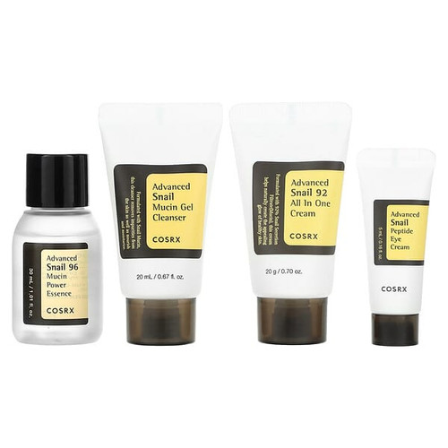 <img alt="CosRx, All About Snail Kit, 4 Piece Kit" title="CosRx, All About Snail Kit, 4 Piece Kit,8809598452800"