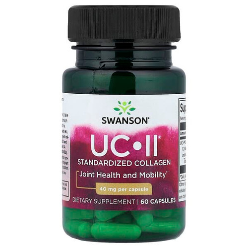 <img alt="Swanson Vitamins, UC-II Standardized Collagen, 60 Capsules" title="Swanson Vitamins, UC-II Standardized Collagen, 60 Capsules,087614029474"