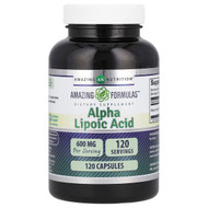 <img alt="Amazing Nutrition, Alpha Lipoic Acid, 600 mg, 120 Capsules" title="Amazing Nutrition, Alpha Lipoic Acid, 600 mg, 120 Capsules,810180021265"