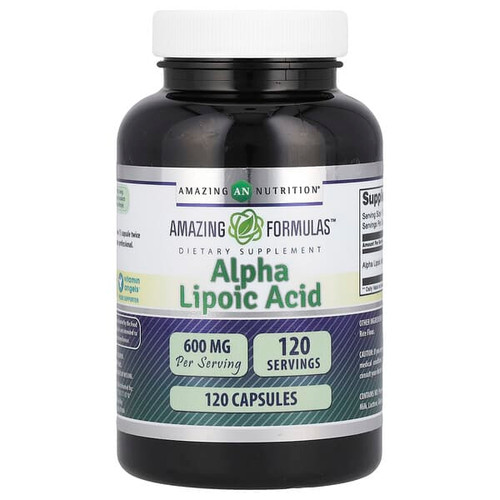 <img alt="Amazing Nutrition, Alpha Lipoic Acid, 600 mg, 120 Capsules" title="Amazing Nutrition, Alpha Lipoic Acid, 600 mg, 120 Capsules,810180021265"