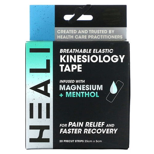 <img alt="Heali Med Corp, Breathable Elastic Kinesiology Tape, Black Zebra, 20 Precut Stripes" title="Heali Med Corp, Breathable Elastic Kinesiology Tape, Black Zebra, 20 Precut Stripes,628634836033"