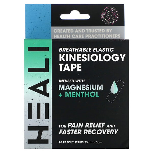 <img alt="Heali Med Corp, Breathable Elastic Kinesiology Tape, Pink Splatter, 20 Precut Strips" title="Heali Med Corp, Breathable Elastic Kinesiology Tape, Pink Splatter, 20 Precut Strips,628634836866"