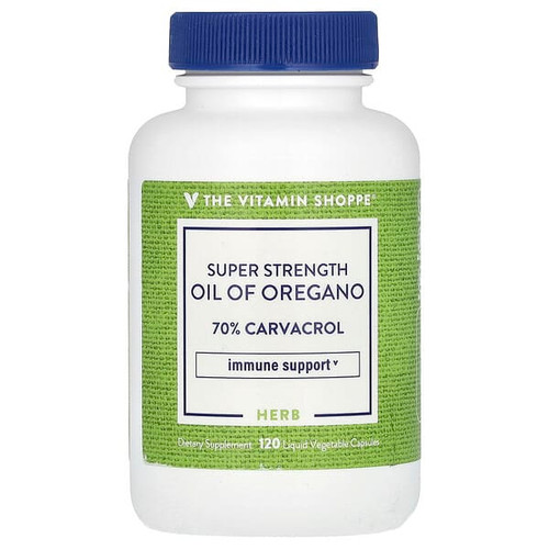 <img alt="The Vitamin Shoppe, Super Strength Oil of Oregano, 120 Liquid Vegetable Capsules (45 mg per Capsule)" title="The Vitamin Shoppe, Super Strength Oil of Oregano, 120 Liquid Vegetable Capsules (45 mg per Capsule),766536021086"