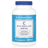 <img alt="The Vitamin Shoppe, Vitamin C With Rose Hips, 300 Tablets" title="The Vitamin Shoppe, Vitamin C With Rose Hips, 300 Tablets,766536010172"