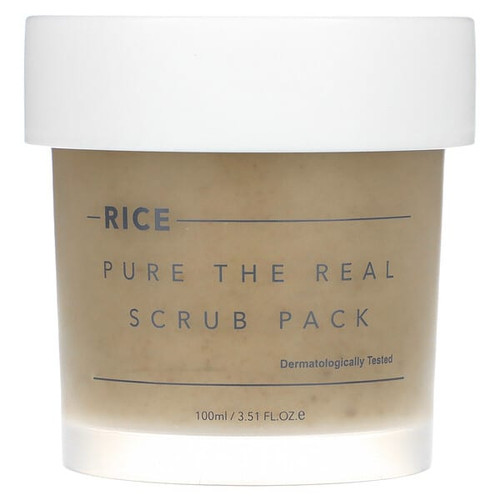 <img alt="Thank You Farmer, Rice Pure The Real Scrub Pack , 3.51 fl oz (100 ml)" title="Thank You Farmer, Rice Pure The Real Scrub Pack , 3.51 fl oz (100 ml),8809454982618"