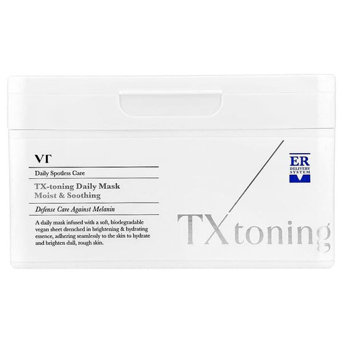 <img alt="VT Cosmetics, TX-toning Daily Beauty Mask, 30 Sheets, 320 g" title="VT Cosmetics, TX-toning Daily Beauty Mask, 30 Sheets, 320 g,8803463007737"