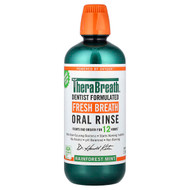 <img alt="TheraBreath, Fresh Breath Oral Rinse, Rainforest Mint, 33.8 fl oz (1 l)" title="TheraBreath, Fresh Breath Oral Rinse, Rainforest Mint, 33.8 fl oz (1 l),697029995181"