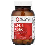 <img alt="Protocol for Life Balance, E.N.T. Biotic, 60 Lozenges (21 mg per Lozenge)" title="Protocol for Life Balance, E.N.T. Biotic, 60 Lozenges (21 mg per Lozenge),707359129214"