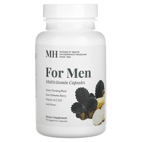 <img alt="Michaels Health, For Men, Multivitamin Capsules , 90 Vegetarian Capsules" title="Michaels Health, For Men, Multivitamin Capsules , 90 Vegetarian Capsules,755929040032"