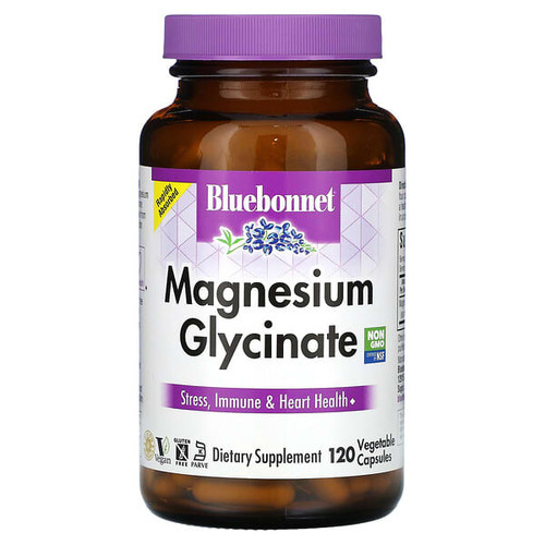 <img alt="Bluebonnet Nutrition, Magnesium Glycinate, 120 Vegetable Capsules (100 mg per Capsule)" title="Bluebonnet Nutrition, Magnesium Glycinate, 120 Vegetable Capsules (100 mg per Capsule),743715007499"