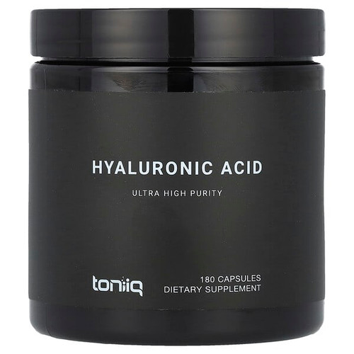 <img alt="Toniiq, Hyaluronic Acid , 180 Capsules" title="Toniiq, Hyaluronic Acid , 180 Capsules,858111007520"