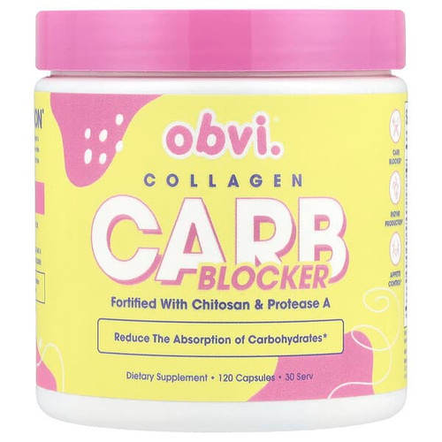 <img alt="Obvi, Collagen Carb Blocker, 120 Capsules" title="Obvi, Collagen Carb Blocker, 120 Capsules,850026153422"