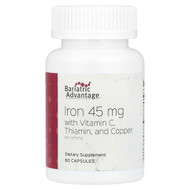 <img alt="Bariatric Advantage, Iron with Vitamin C, Thiamin, and Copper, 60 Capsules" title="Bariatric Advantage, Iron with Vitamin C, Thiamin, and Copper, 60 Capsules,755571936042"