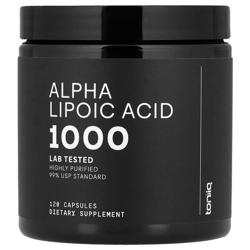 <img alt="Toniiq, Alpha Lipoic Acid 1000, 120 Capsules (500 mg per Capsule)" title="Toniiq, Alpha Lipoic Acid 1000, 120 Capsules (500 mg per Capsule),858111007728"