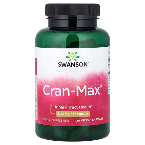 <img alt="Swanson Vitamins, Cran-Max, 500 mg, 120 Veggie Capsules" title="Swanson Vitamins, Cran-Max, 500 mg, 120 Veggie Capsules,087614025223"
