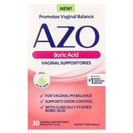<img alt="AZO, Boric Acid, Vaginal Suppositories, 600 mg, 30 Suppositories" title="AZO, Boric Acid, Vaginal Suppositories, 600 mg, 30 Suppositories,787651760308"