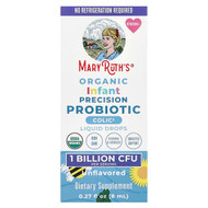 <img alt="MaryRuths, Organic Infant Precision Probiotic, Liquid Drops, Newborn+, Unflavored , 1 Billion CFU, 0.27 fl oz (8 ml)" title="MaryRuths, Organic Infant Precision Probiotic, Liquid Drops, Newborn+, Unflavored , 1 Billion CFU, 0.27 fl oz (8 ml),810104622202"