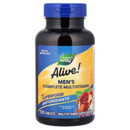 <img alt="Natures Way, Alive Mens Complete Multivitamin, 130 Tablets" title="Natures Way, Alive Mens Complete Multivitamin, 130 Tablets,033674137161"
