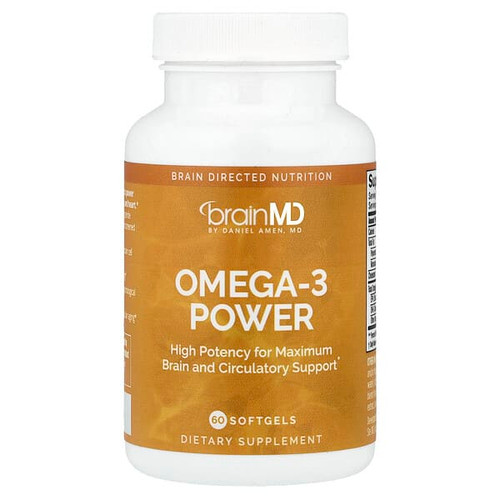 <img alt="BrainMD, Omega-3 Power, 60 Softgels (800 mg per Softgel)" title="BrainMD, Omega-3 Power, 60 Softgels (800 mg per Softgel),857568003048"