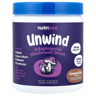 <img alt="Nutricost, Nutrizen, Unwind, Adaptogenic Mushroom Drink, Caramel Chai, 7.4 oz (207 g)" title="Nutricost, Nutrizen, Unwind, Adaptogenic Mushroom Drink, Caramel Chai, 7.4 oz (207 g),810139574729"
