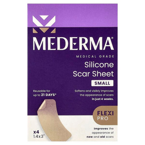 <img alt="Mederma, Silicone Scar Sheet, Small, 4 Count" title="Mederma, Silicone Scar Sheet, Small, 4 Count,810000310258"