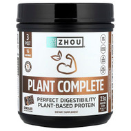 <img alt="Zhou Nutrition, Plant Complete, Perfect Digestibility Plant-Based Protein, Chocolate, 21.4 oz (608 g)" title="Zhou Nutrition, Plant Complete, Perfect Digestibility Plant-Based Protein, Chocolate, 21.4 oz (608 g),669191518611"