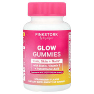 <img alt="Pink Stork, Glow Gummies, Strawberry, 60 Gummies" title="Pink Stork, Glow Gummies, Strawberry, 60 Gummies,850018865319"