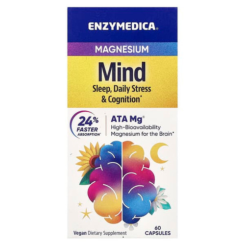 <img alt="Enzymedica, Magnesium Mind, 60 Capsules (350 mg per Capsule)" title="Enzymedica, Magnesium Mind, 60 Capsules (350 mg per Capsule),670480101193"