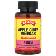 <img alt="Bragg, Renew, Apple Cider Vinegar + Phytoceramides, 90 Capsules" title="Bragg, Renew, Apple Cider Vinegar + Phytoceramides, 90 Capsules,074305090073"