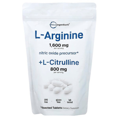 <img alt="Micro Ingredients, L Arginine + L-Citrulline, 240 Bisected Tablets" title="Micro Ingredients, L Arginine + L-Citrulline, 240 Bisected Tablets,850069023850"