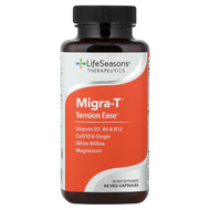 <img alt="LifeSeasons, Migra-T, Tension Ease, 60 Veg Capsules" title="LifeSeasons, Migra-T, Tension Ease, 60 Veg Capsules,853760002407"