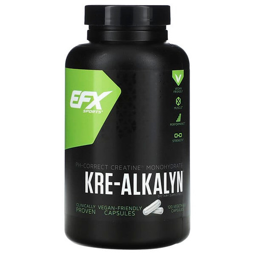<img alt="EFX Sports, Kre-Alkalyn, 120 Vegetable Capsules (750 mg per Capsule)" title="EFX Sports, Kre-Alkalyn, 120 Vegetable Capsules (750 mg per Capsule),737190006344"