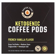 <img alt="RAPIDFIRE, Ketogenic Coffee Pods, French Vanilla, Medium Roast, 16 Pods, 8.48 oz (240 g)" title="RAPIDFIRE, Ketogenic Coffee Pods, French Vanilla, Medium Roast, 16 Pods, 8.48 oz (240 g),035046107956"