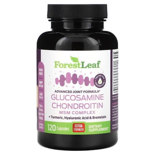 <img alt="Forest Leaf, Glucosamine Chondroitin, 120 Capsules" title="Forest Leaf, Glucosamine Chondroitin, 120 Capsules,645080875812"